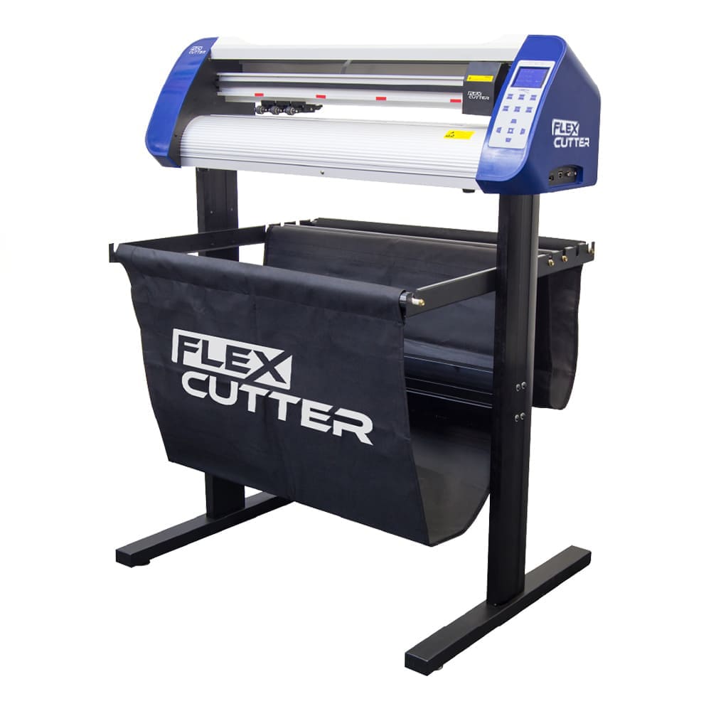 28" inches wide Vinyl Flex Cutter F28A w/ Laser Contour Cutting Function