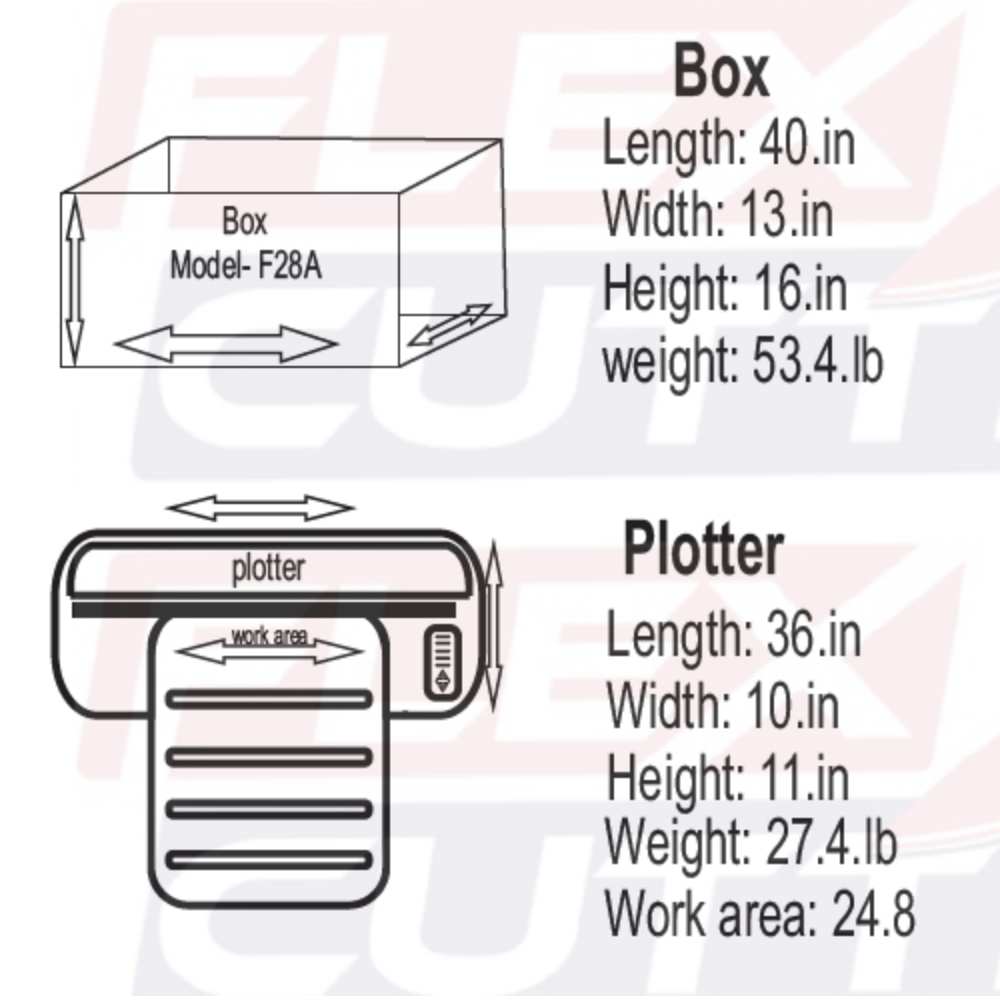 28" inches wide Vinyl Flex Cutter F28A w/ Laser Contour Cutting Function